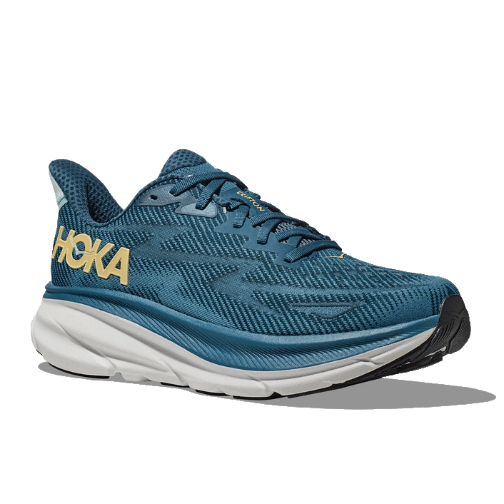 HOKA Clifton 9 чоловічі кросівки для бігу Midnight Ocean / Bluesteel