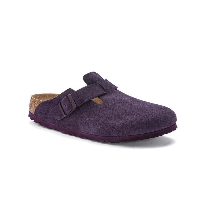 Birkenstock Boston Soft Footbed Suede Leather Unisex W 1023542 (Вузькі)