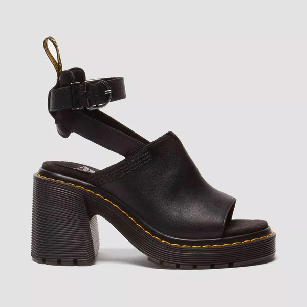 Dr. Martens сандалі на підборах Millee чорні жіночі 40514001