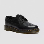 Dr. Martens туфлі-броги 3989 Yellow Stitch Smooth чорні чоловічі 22210001