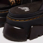 Dr. Martens шльопанці на платформі Mattison з леопардовим принтом жіночі 41110200