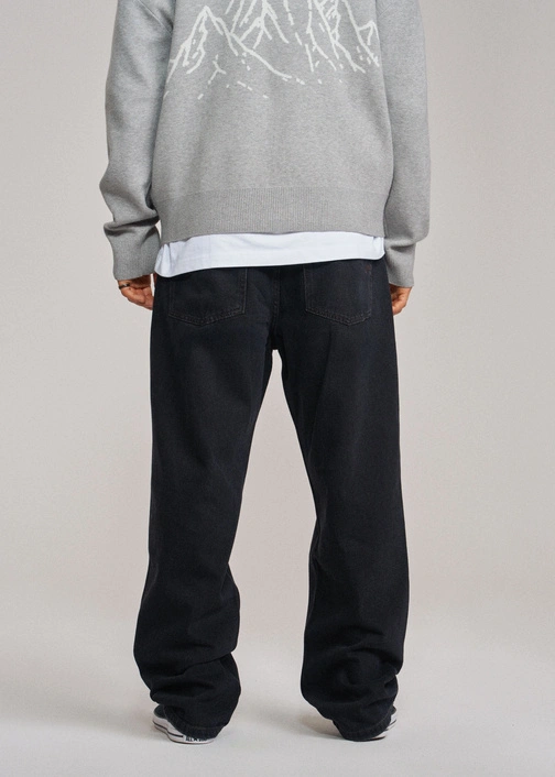 Чоловічі джинси Coalition CLTN BAGGY 265 – чорний