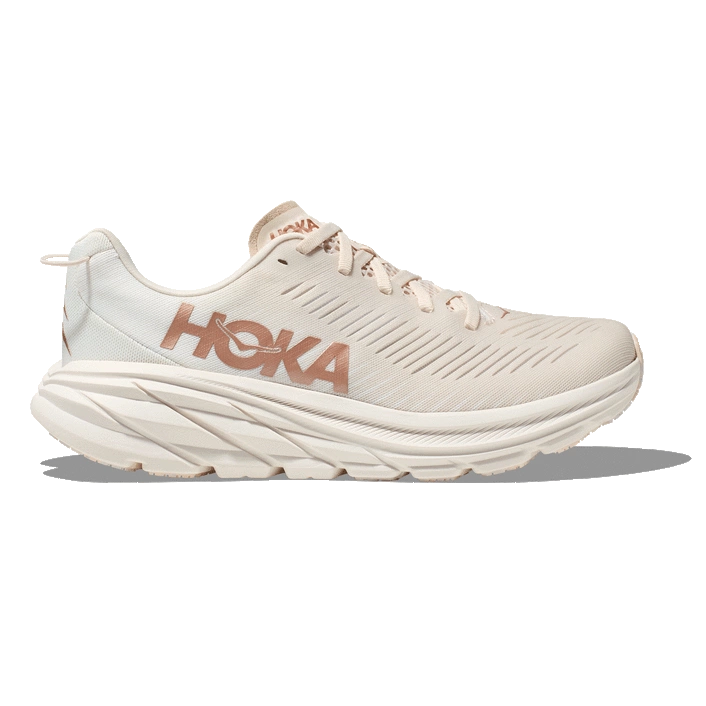 Hoka WOMEN'S RINCON 3 EGGNOG/ROSE GOLD