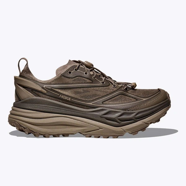 HOKA Stinson One7 унісекс кросівки Light Roast / Asphalt