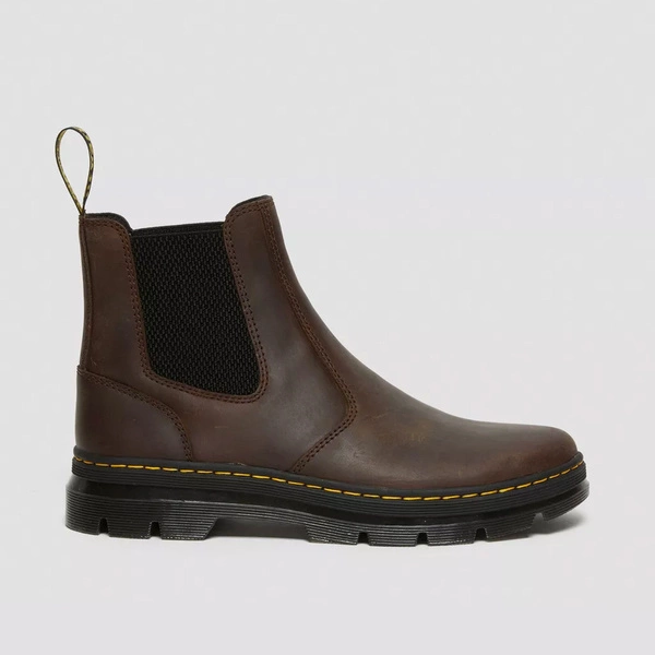 Dr. Martens челсі Embury Crazy Horse темно-коричневі 25978207
