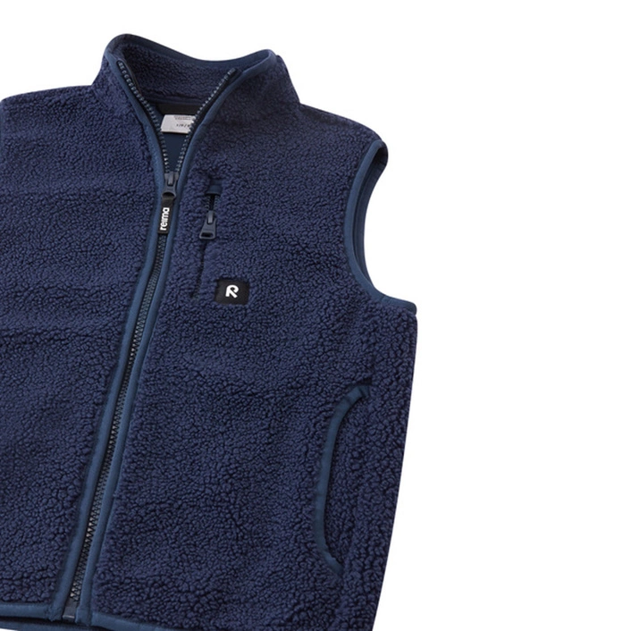 Reima Fleece vest Tupas Navy 5200497A6980