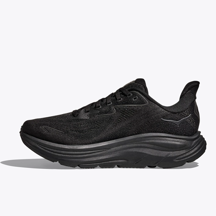 HOKA Clifton 10 чоловічі кросівки для бігу Black / Black