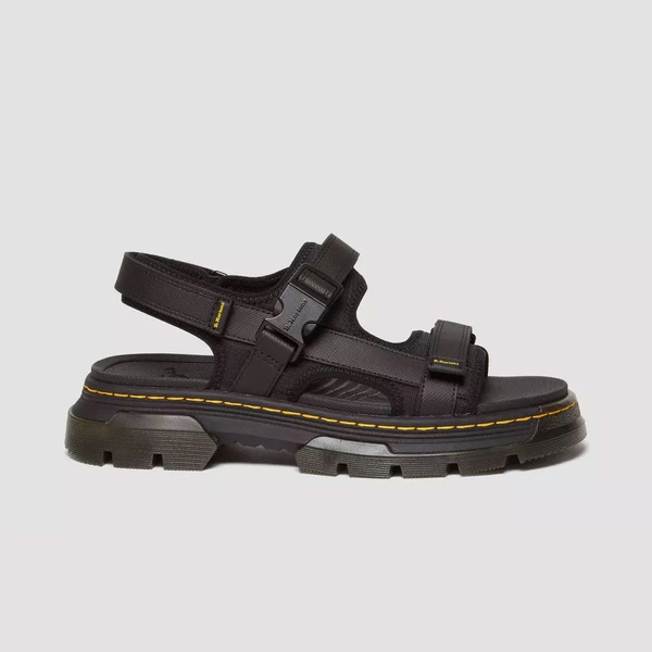 Dr. Martens сандалі Forster зі стрічок чорні 31560001