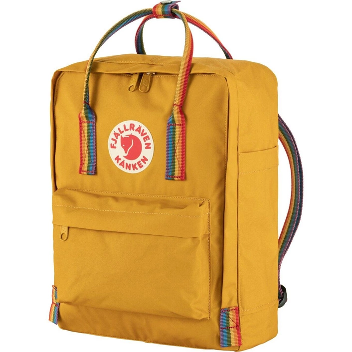 Fjallraven PLECAK KÅNKEN RAINBOW Ochre-Rainbow Pattern