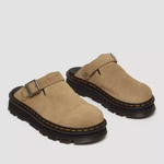 Dr. Martens мюлі на платформі Zebzag Slingback замшеві світло-коричневі 31737439