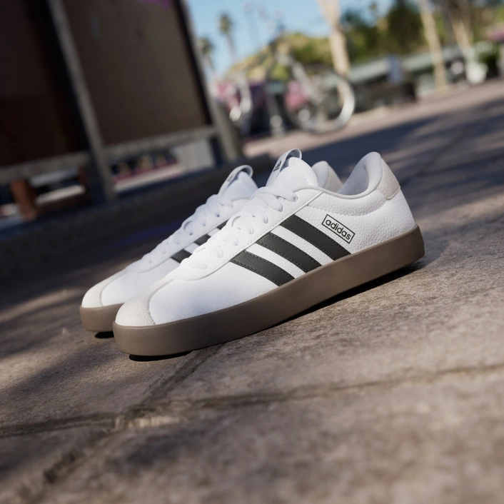 Adidas Cloud White / Core Black / Grey One VL Court 3.0 ID8797