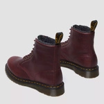 Dr. Martens утеплені черевики 1460 Grizzly вишневі 31873600