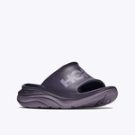 HOKA Ora Athletic Slide унісекс шльопанці для відновлення Squid Ink/Purple Fog
