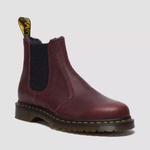 Dr. Martens утеплені челсі 2976 Grizzly вишневі 31874600