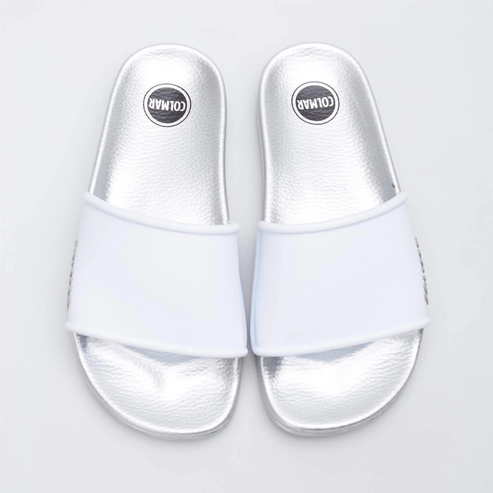 Colmar SLIPPER PLAIN WHITE/SILVER