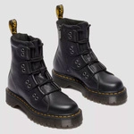 Dr. Martens жіночі черевики 1460 Bex Milled Nappa зі шнурівкою до носка чорні 41750001