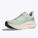 HOKA Clifton 10 жіночі кросівки для бігу Sea Glass / Neon Flame