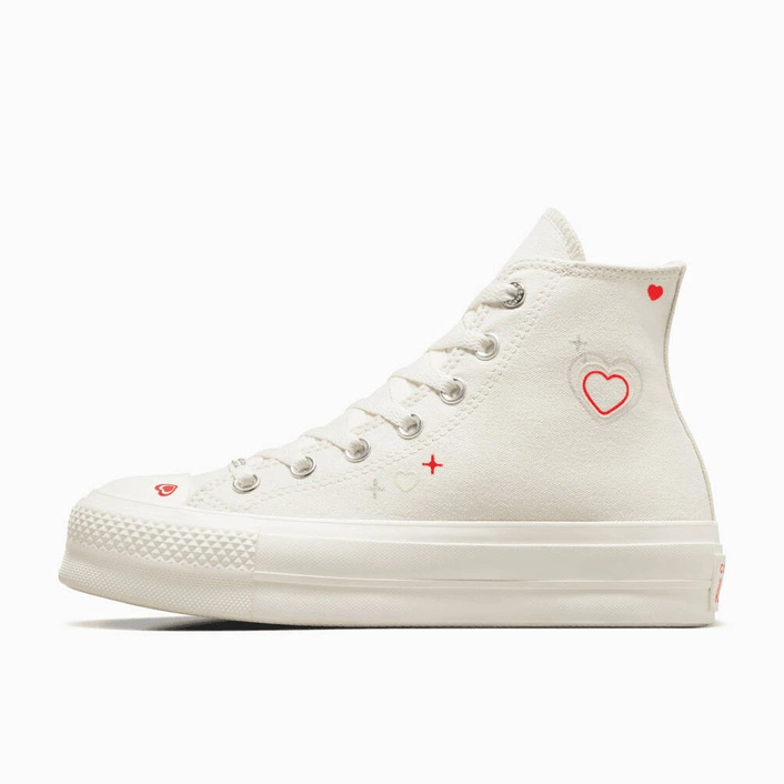 Converse Chuck Taylor All Star Lift Platform Y2K Heart A09114C