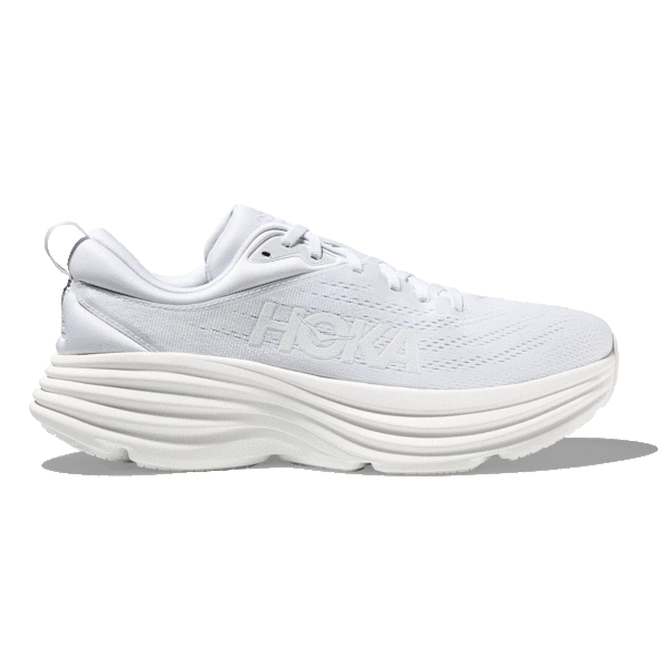 HOKA Bondi 8 чоловічі кросівки для бігу White / White