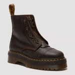 Dr. Martens черевики на платформі Sinclair Crazy Horse темно-коричневі 40910200