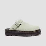 Dr. Martens мюлі на платформі Zebzag Slingback замшеві зелені 31937300
