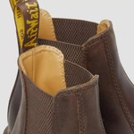 Dr. Martens челсі 2976 Yellow Stitch Crazy Horse темно-коричневі 27486201