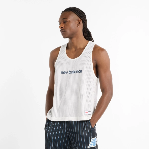 New Balance Чоловіча Двостороння Баскетбольна Футболка MT51608BK