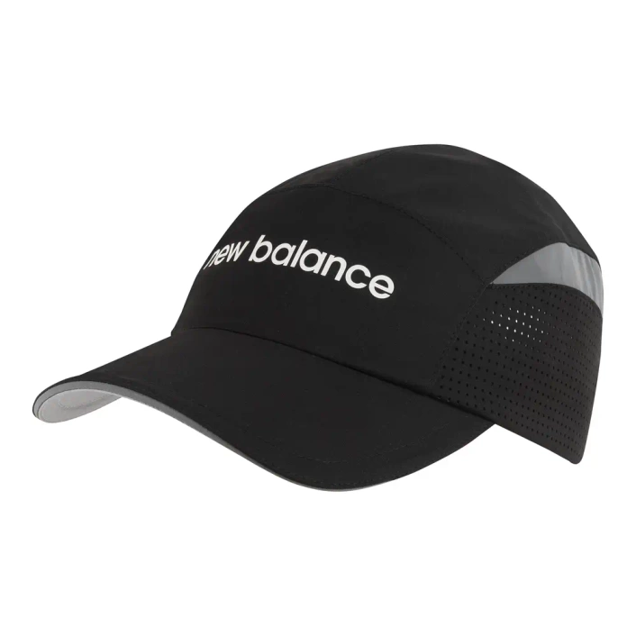 New Balance CZAPKA 5 PANEL LASER RUNNING HAT LAH31001BK