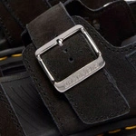 Dr. Martens сандалі на платформі Zebzag замшеві чорні жіночі 42689001