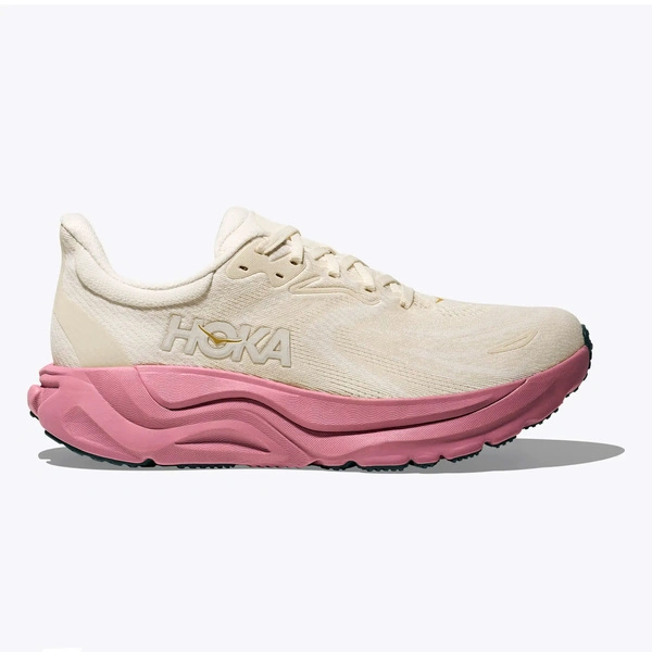 HOKA Arahi 8 жіночі кросівки для бігу Alabaster / Lingonberry
