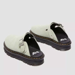 Dr. Martens мюлі на платформі Zebzag Slingback замшеві зелені 31937300