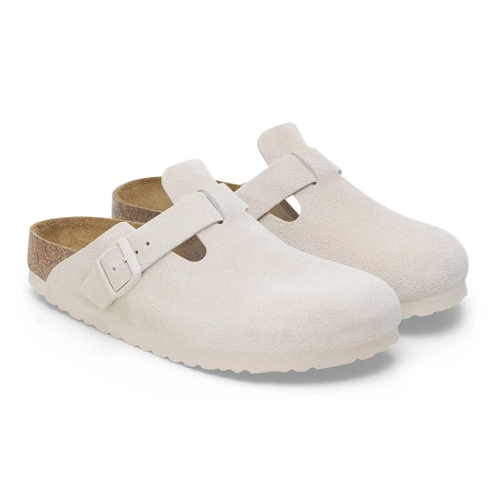 Birkenstock Boston LEVE Antique White 1024740 (вузькі)
