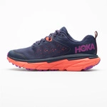 HOKA Challenger ATR 6 жіночі кросівки для трейлового бігу Black Iris / Hot Coral