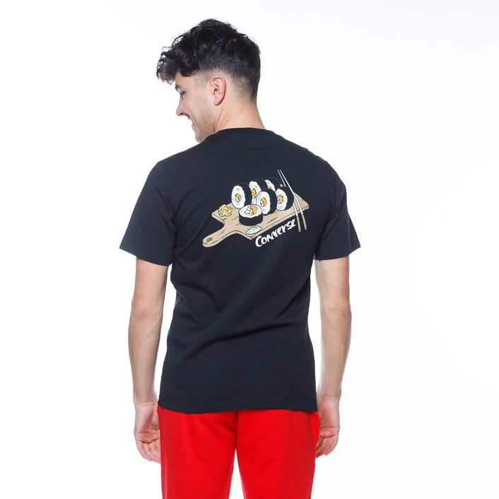 Converse SUSHI POCKET T-SHIRT BLACK