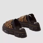 Dr. Martens шльопанці на платформі Mattison з леопардовим принтом жіночі 41110200