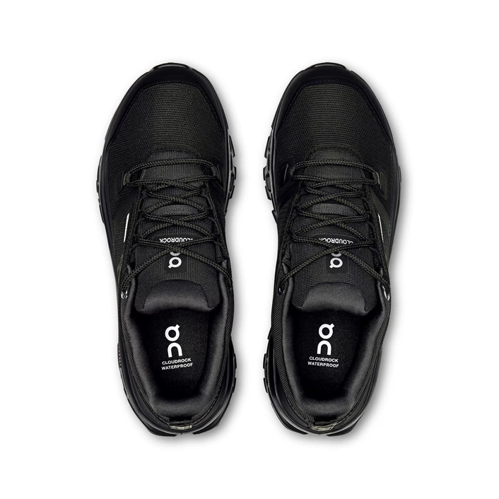 On Running CLOUDROCK LOW WP Black-Black 3WF10141043