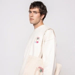 Kaotiko Унісекс Світшот Бежевий Crew Marrakech Organic Cotton AO026-01S-G002