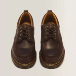Dr. Martens туфлі Lowell 4 Eye Crazy Horse темно-коричневі 43348200