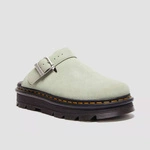 Dr. Martens мюлі на платформі Zebzag Slingback замшеві зелені 31937300