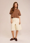Жіночі джинсові шорти Coalition CLTN DENIMO – off white