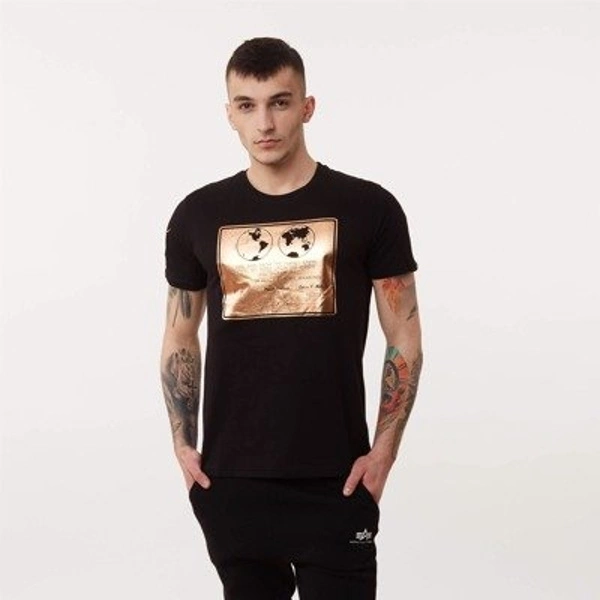 Alpha Industries LUNAR PLAQUE T-SHIRT BLACK