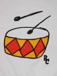 BOBO CHOSES PLAY THE DRUM SWEATSHIRT