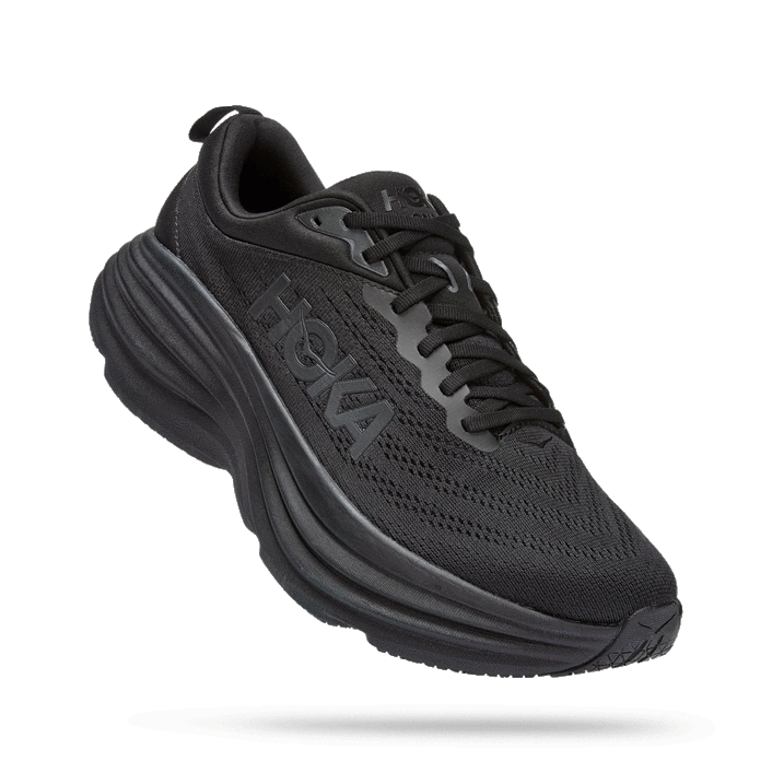 Hoka MEN'S BONDI 8 BLACK/BLACK