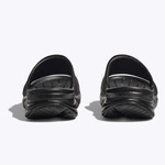HOKA Ora Athletic Slide унісекс шльопанці для відновлення Black / White