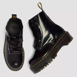 Dr. Martens жіночі черевики на платформі Molly Buttero чорні 24861001