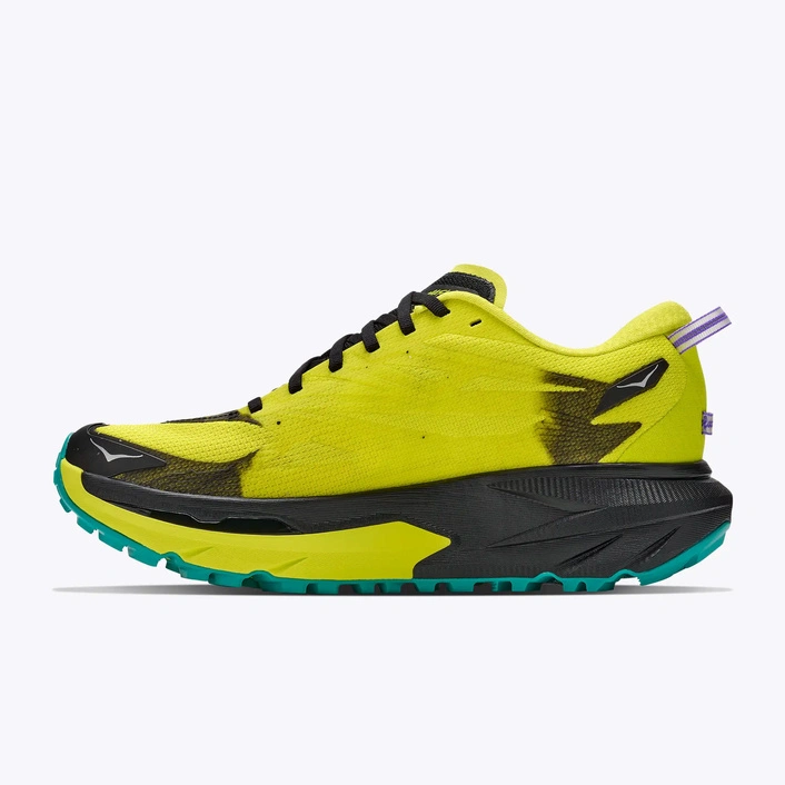HOKA Mafate 5 чоловічі кросівки для трейлраннінгу Black/Hoka Citrus