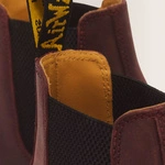 Dr. Martens челсі 2976 Yellow Stitch Crazy Horse вишневі 27486600