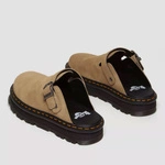 Dr. Martens мюлі на платформі Zebzag Slingback замшеві світло-коричневі 31737439