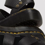 Dr. Martens сандалі на платформі Gryphon Quad чорні жіночі 25720001