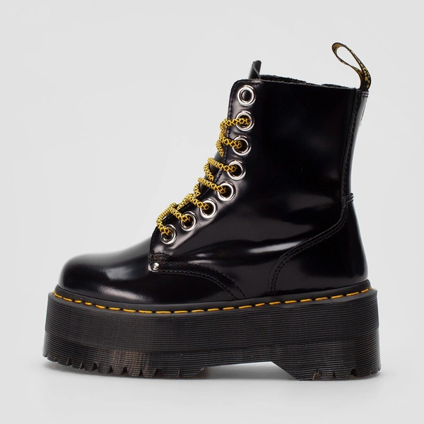 Dr. Martens жіночі черевики на платформі Jadon Max Buttero чорні 25566001